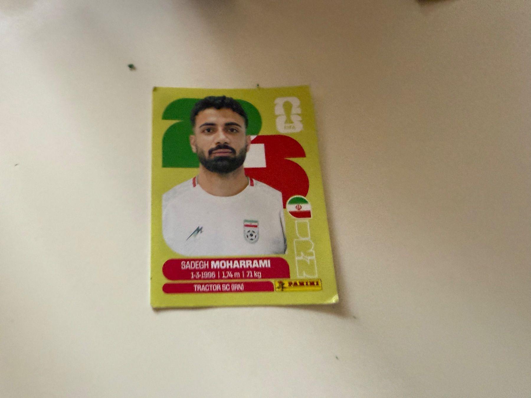 Panini Carte collezionabili: Panini WM 2026 - Sadegh Moharrami – Usato da Trimbach venduto da Bettbaum
