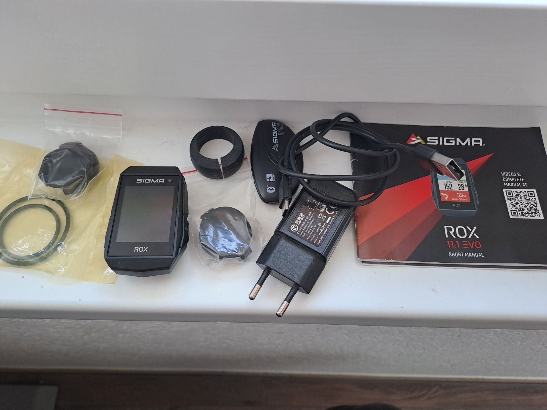 Sigma Ordinateurs & app. de mesure: Sigma ROX 11.1 EVO Fahrradcomputer schwarz gebraucht – D'occasion à Villmergen par merline3110 4