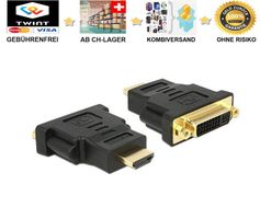 Adapter HDMI Stecker DVI (24+5) Buchse DVI auf HDMI Adapter
