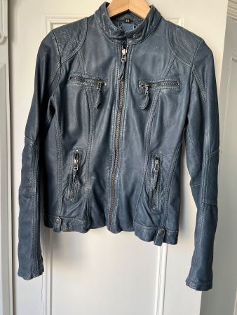 Navyboot Lederjacke