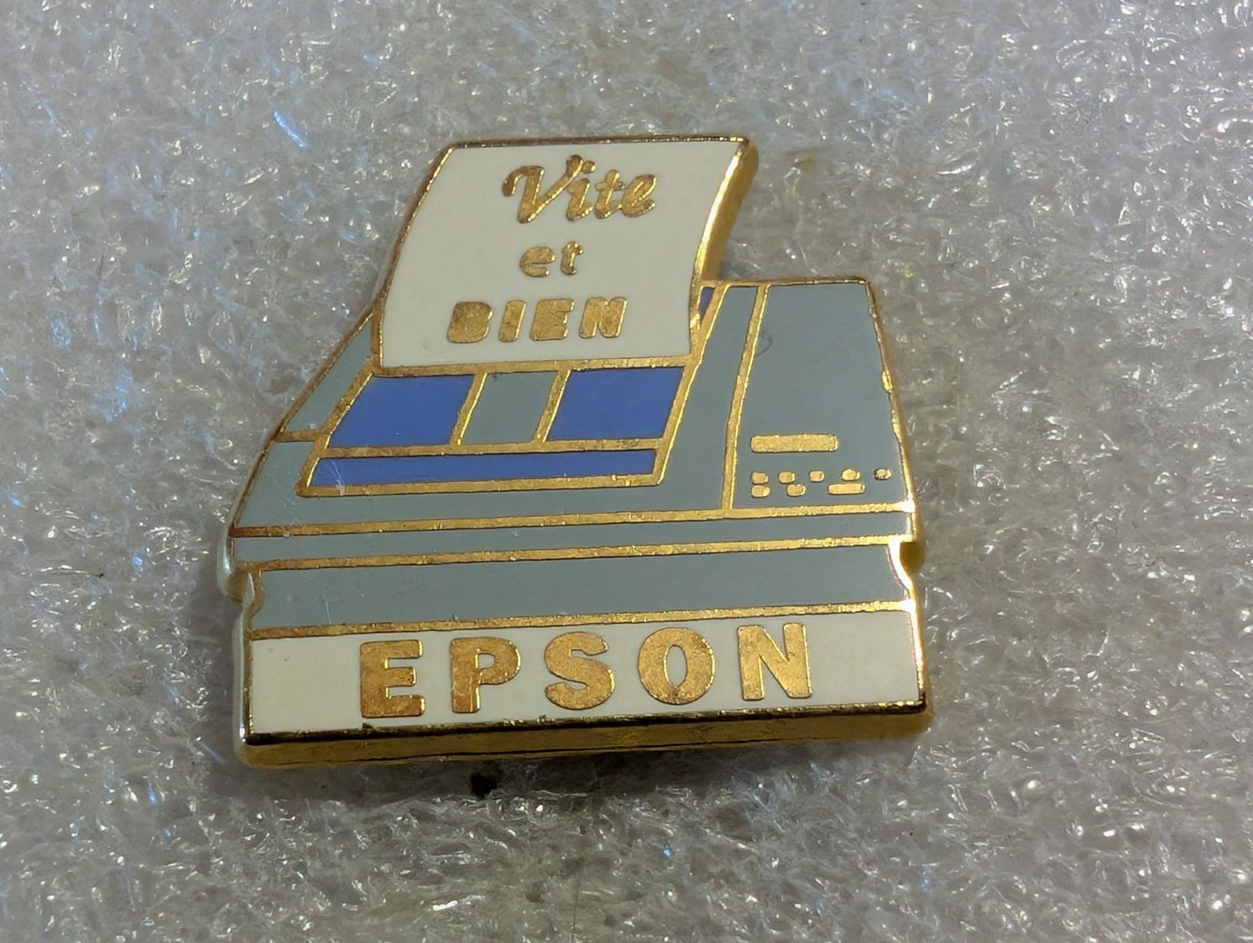 Placchette & Badge: Ansteckpin 93: Epson – Usato da Oppligen venduto da Pin-Fall-Shop