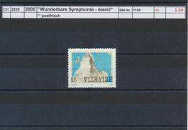 2005 "Wunderbare Symphonie - merci", ** postfrisch