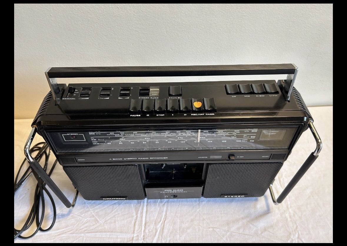 Grundig Aufnahmegeräte: kassettenrecorder grundig RR 640 – Defekt aus Buttikon SZ von alf_g6sd 1