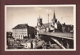 LAUSANNE - Pont Bessières - Cathédrale