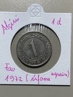 Algérie - 1 dinar - 1972 - FAO Réforme agraire 