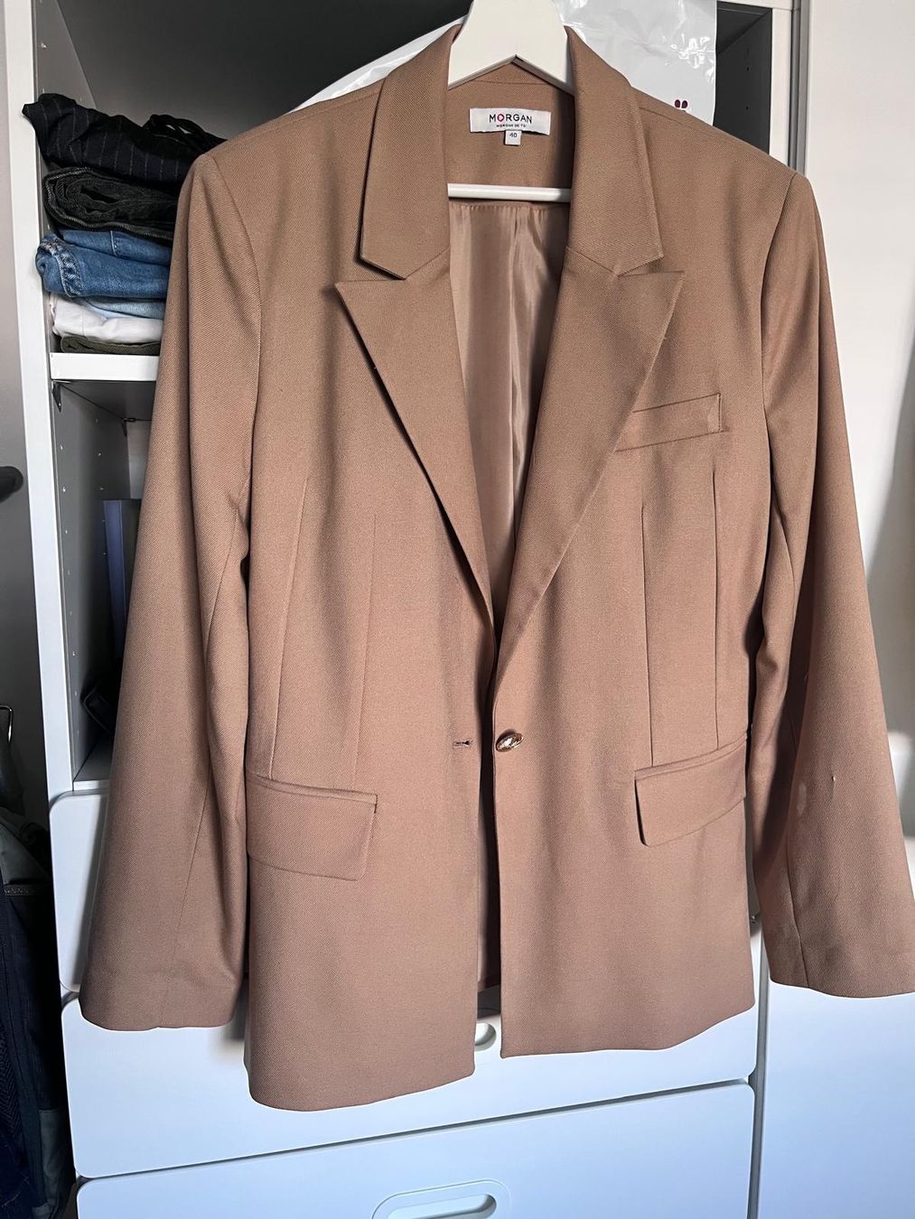 Morgan Giacche: Morgan Blazer - beige - 40 - wie neu – Nuovo (secondo la descrizione) da Basel venduto da CocoBasel