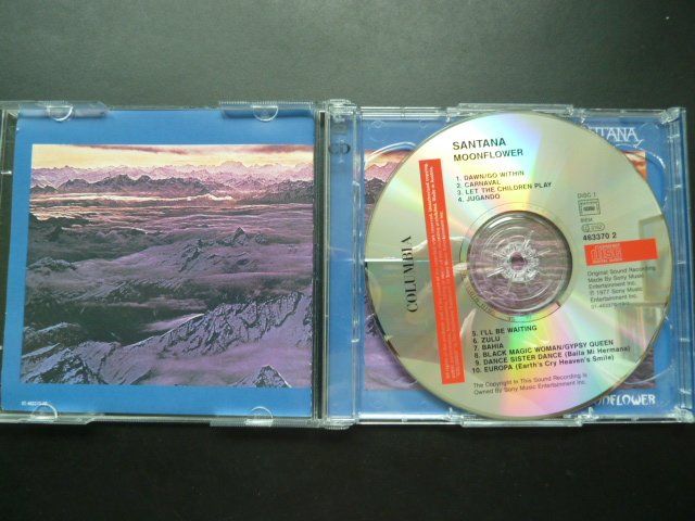 CD: Santana - Moonflower  (2 CD's) – Usato da Au ZH venduto da sikoku 1