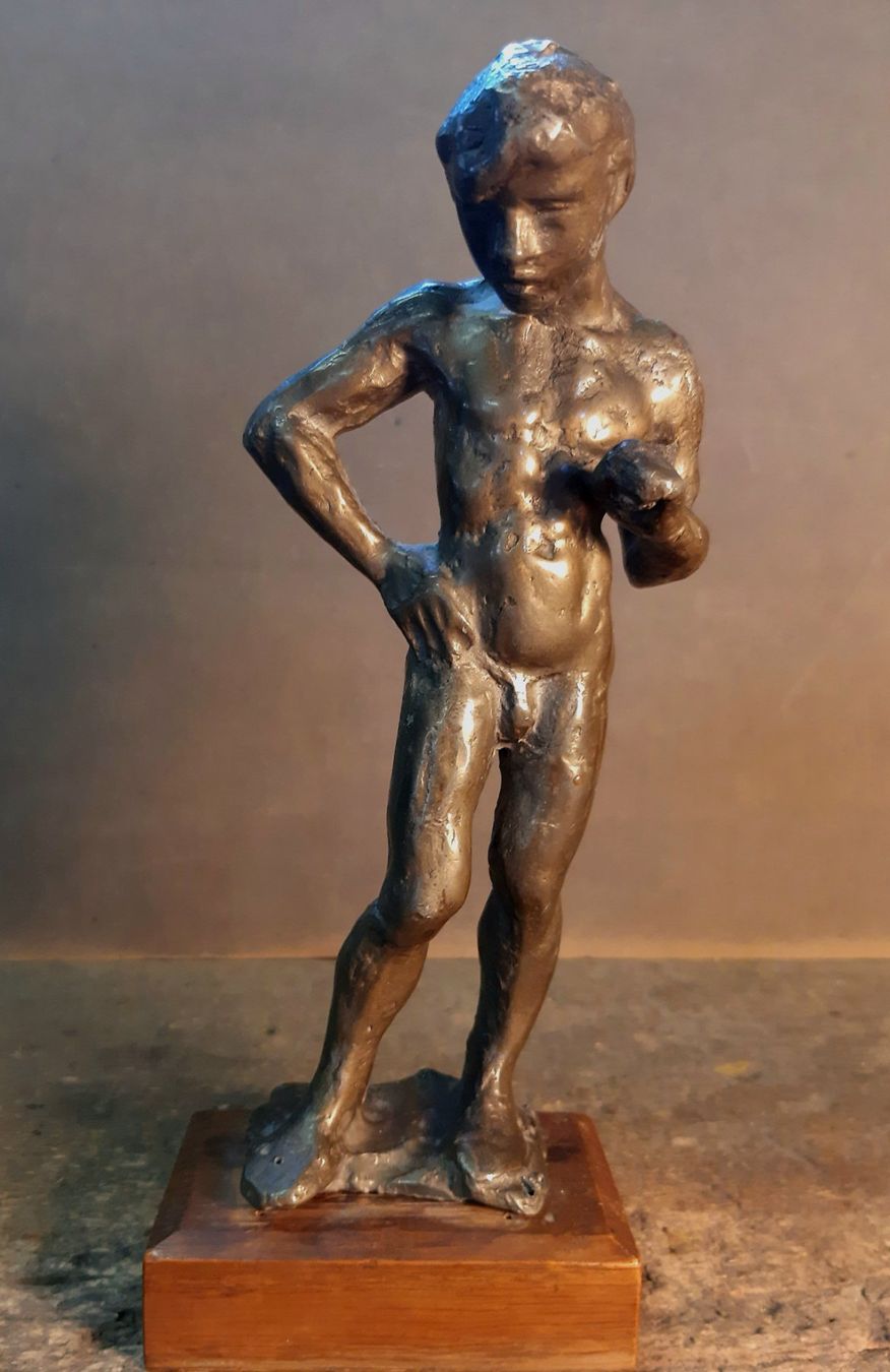 Sculptures & Statues: Blei Skulptur monogrammiert – D'occasion à Arbon par torso444