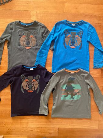 Kinder Langarmshirts 128/134