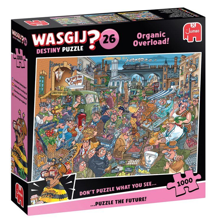 Wasgij Puzzle: Wasgji D26 Organic Overload – Nuovo e nell'imballaggio originale da Dagmersellen venduto da FBM-Bacheli