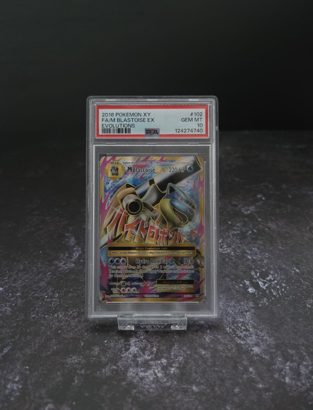 Pokémon Sammelbilder & Trading cards: 2016 POKEMON XY EVOLUTIONS #102 FA/M BLASTOISE EX PSA 10 – Gebraucht aus Lauerz von gp9_zt9k 4