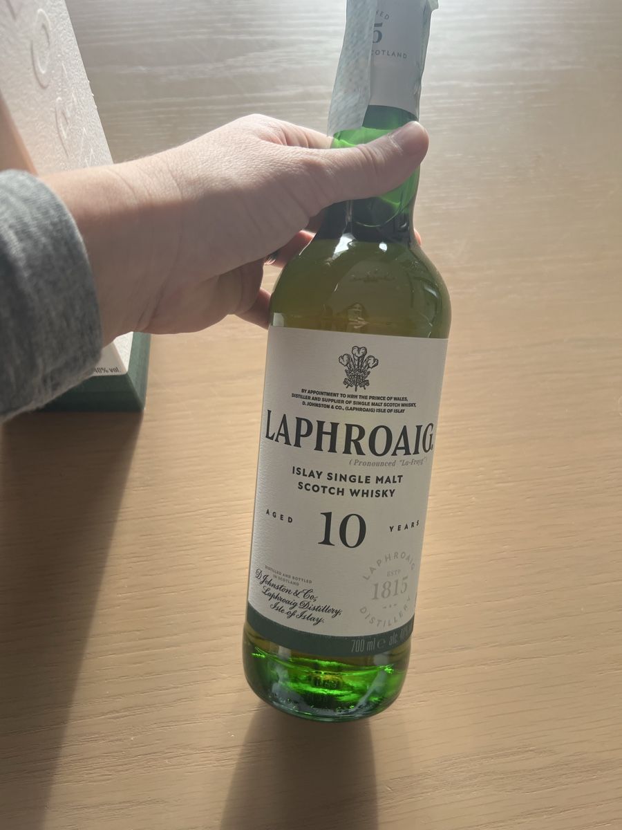 Laphroaig Spirituosen: Whisky 10 years Laphroaig – Neu und originalverpackt aus Roveredo TI von Sil.via.c. 1