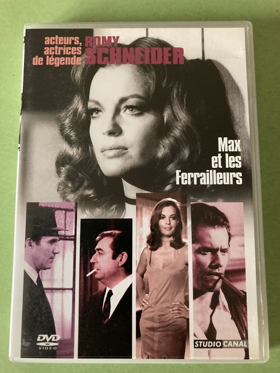 Photo Film Max Et Les Ferrailleurs Avec Romy Schneider - 59x60cm - Neuf - Déco Cinéma