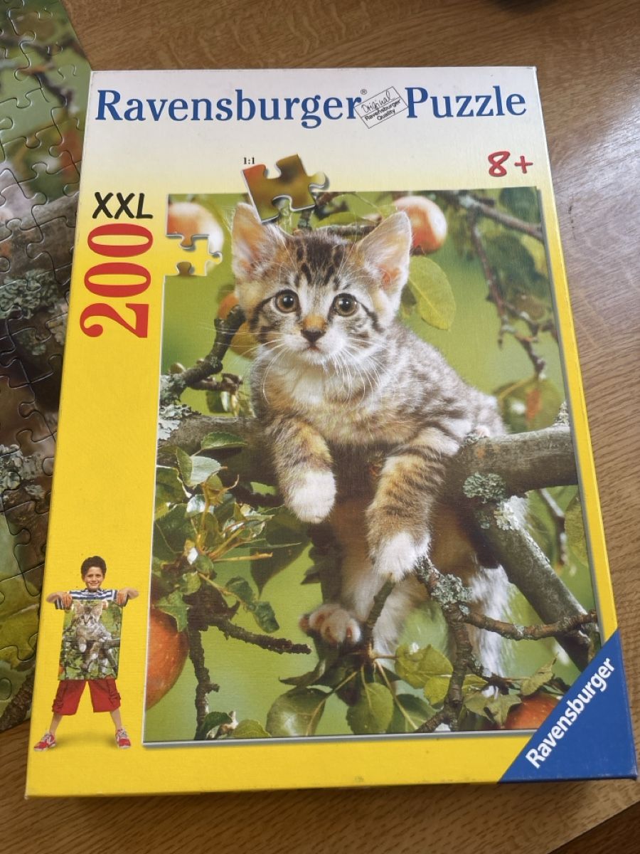 Ravensburger Puzzle: Ravensburger Puzzle Katze XXL 200 Teile – Usato da Lotzwil venduto da kie_fdq8