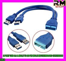 USB 3.0 A Male to 20 Pin Male Motherboar