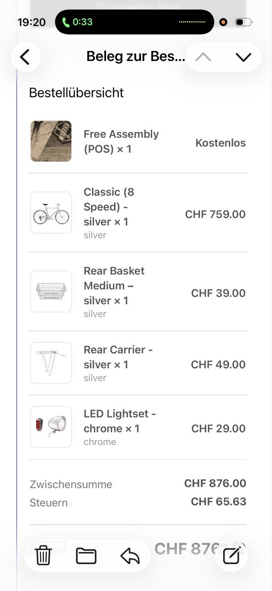 Siech Velos: Siech Classic 8 speed City bike – Gebraucht aus Basel von michaelb8 6