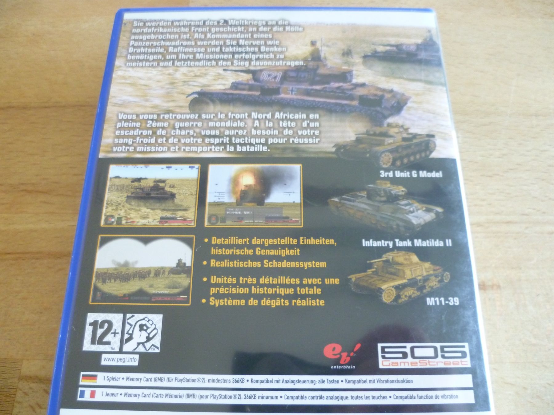 Sony Giochi: Panzer Front Ausf.B - Sony PS2 – Usato da Thalwil venduto da ranx 2