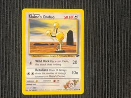 Pokemon Blaine‘s Doduo Non Holo Gym Challenge