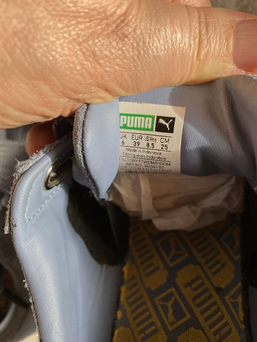 Puma Damenschuhe: Sneaker cuir suédé 39 Puma – Gebraucht aus Geneve von Monthoux13 4