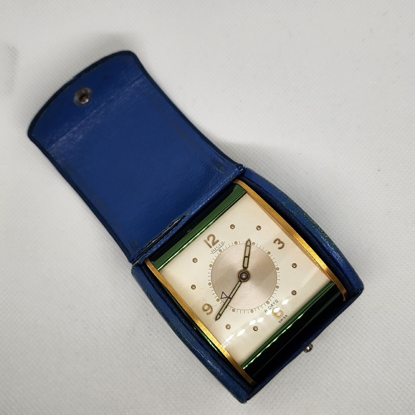Jaeger-Lecoultre Sveglie: Pendulette de voyage Jaeger – Usato da Vevey venduto da var_5d8n 5