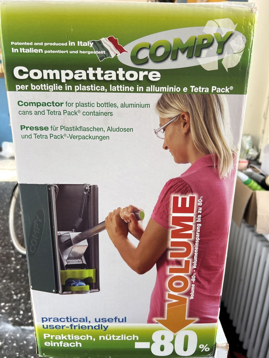 Condor Compressori: Compattatore bottiglie e lattine – Nuovo (secondo la descrizione) da Bissone venduto da lud_zw5m 2