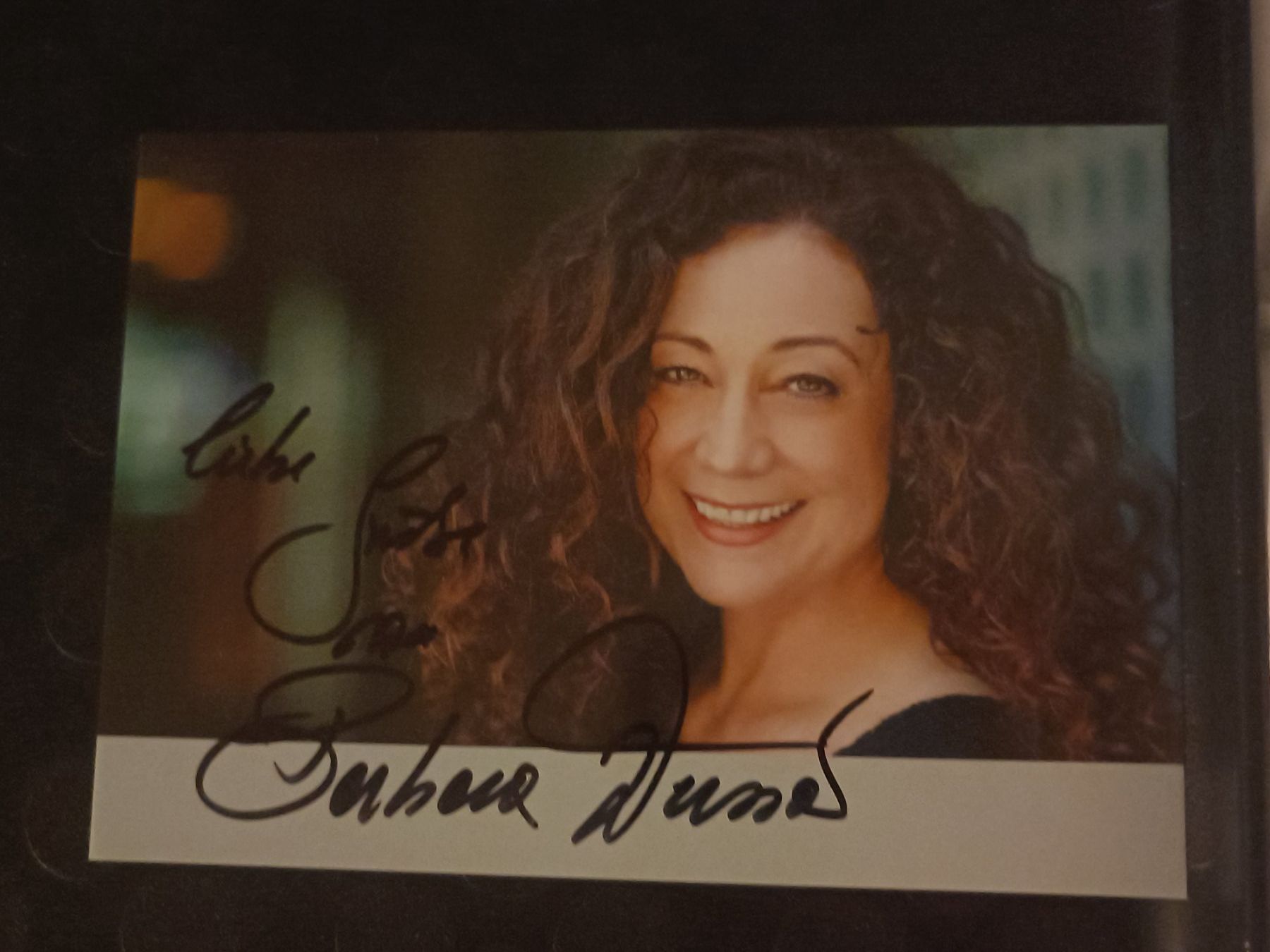 Autografi: Barbara Wussow - handsigniert – Usato da Menziken venduto da Artographs