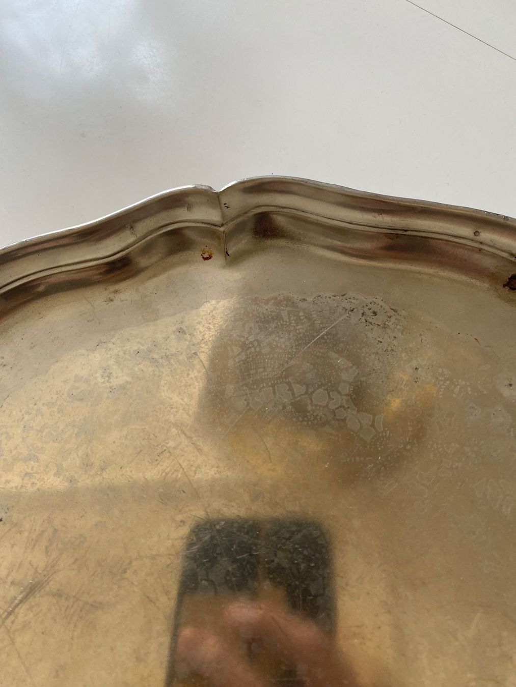 Plateaux: Schöne vintage Servierplatte – D'occasion à Basel par NormaJean01 5