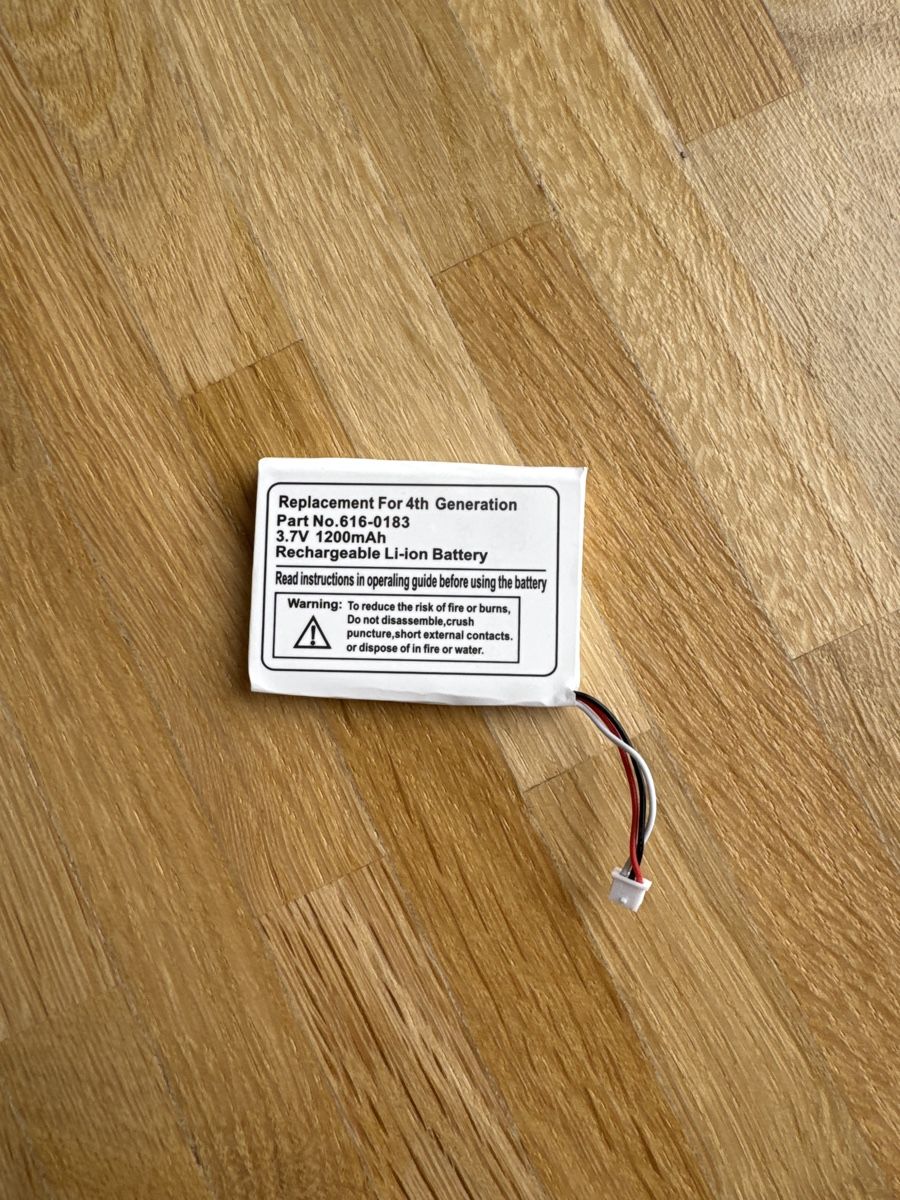 Batterie: iPod Classic 4 4th 4G Akku Replacement Eratzakku – Nuovo (secondo la descrizione) da St. Gallen venduto da hae_6rmh