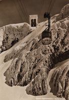SÄNTIS - Schwebebahn - Bergstation - 1952