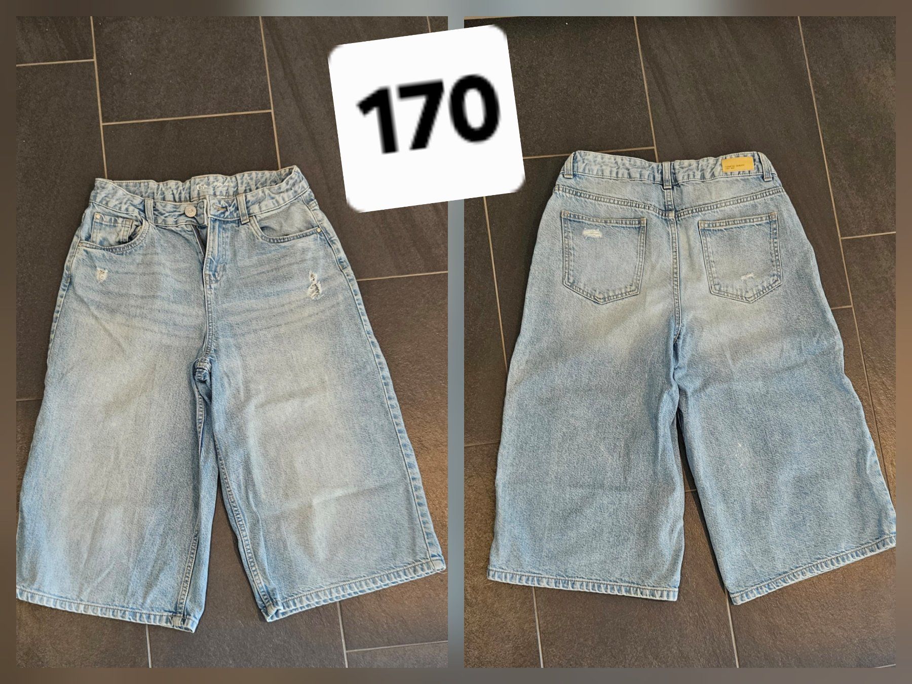 C&A Pantaloni: Jeans Gr. 170 hellblau – Usato da Aesch LU venduto da Lavendell