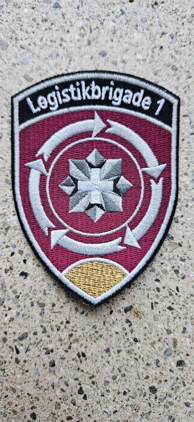 Schweizer Armee Plaketten & Abzeichen: *** Badge Logistik ohne  klett *** – Neu (gemäss Beschreibung) aus Riedholz von fr_sIruP