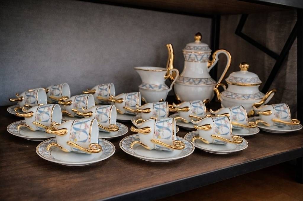Set di piatti: Service à café ADAMO GOLD – Usato da St-Imier venduto da Dany206