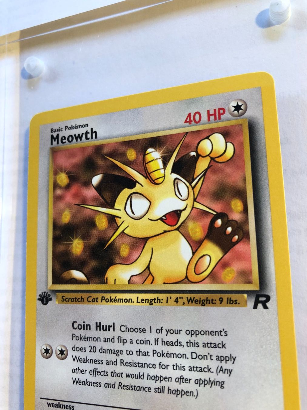 Cartes à collectionner: Meowth 1st Team Rocket - MINT - ab 1.- – D'occasion à Giubiasco par dan_pr8b 3