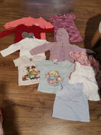 Mädchen Kleider Oberteile 80 10 Teilig