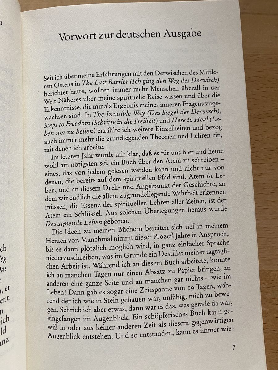 Libri: Das atmende Leben - Reshad Feild – Usato da Schwarzenburg venduto da Michellu 7