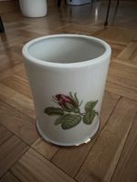 Porcelaine de Paris Vase mit Rosenmotiv guter Zustand