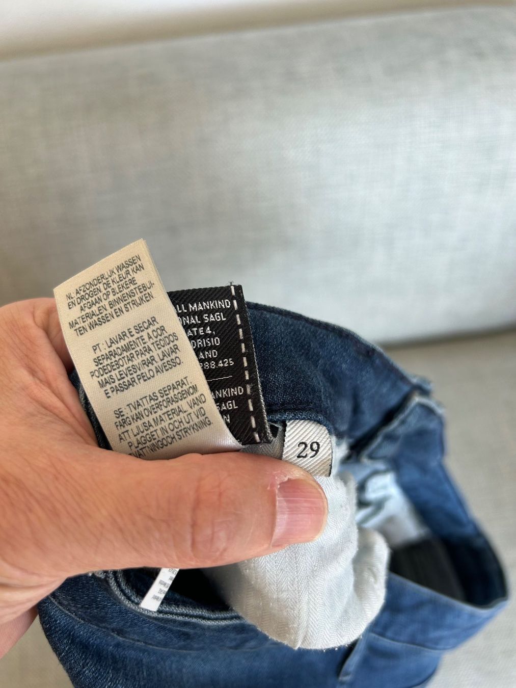 Mankind Jeans: Jeans 7 for all mankind, taille 29 – Usato da Steckborn venduto da DavidLM 3