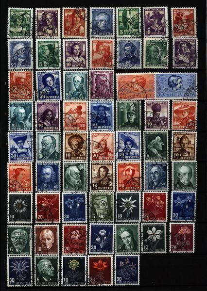 Alle Briefmarken: Pro Juventute SUPER SAMMLUNG - 1990+2 Blocks(PJ256) – Gebraucht aus Seuzach von Harri19 1