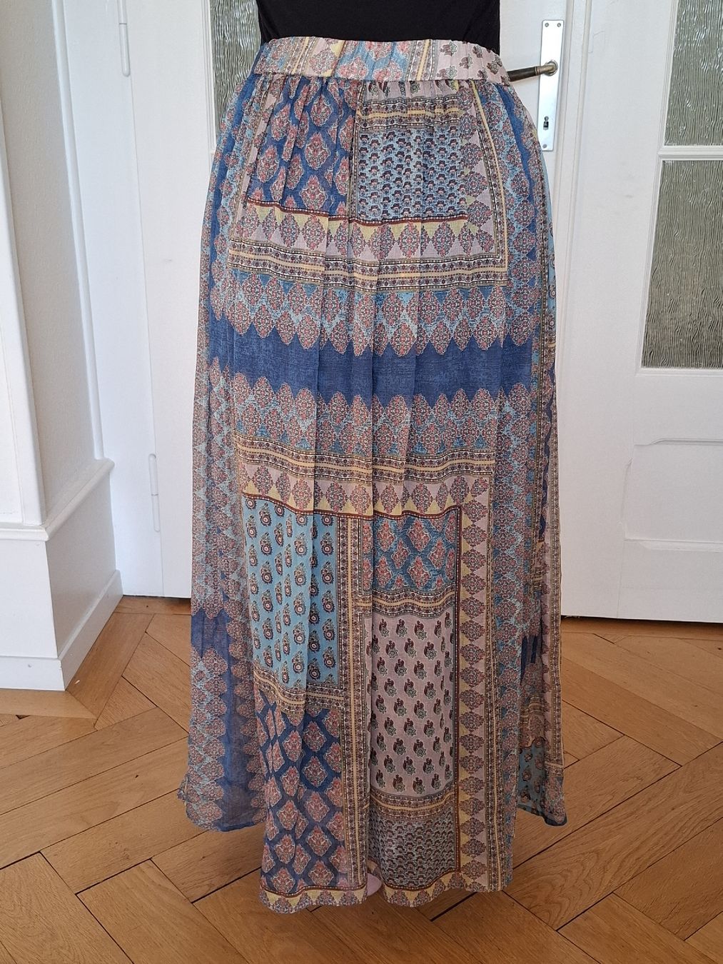 S.Oliver Gonne: Jupe longue fluide S.Oliver, Bohème Chic, Taille 36 – Usato da Neuchâtel venduto da FloKo88 1