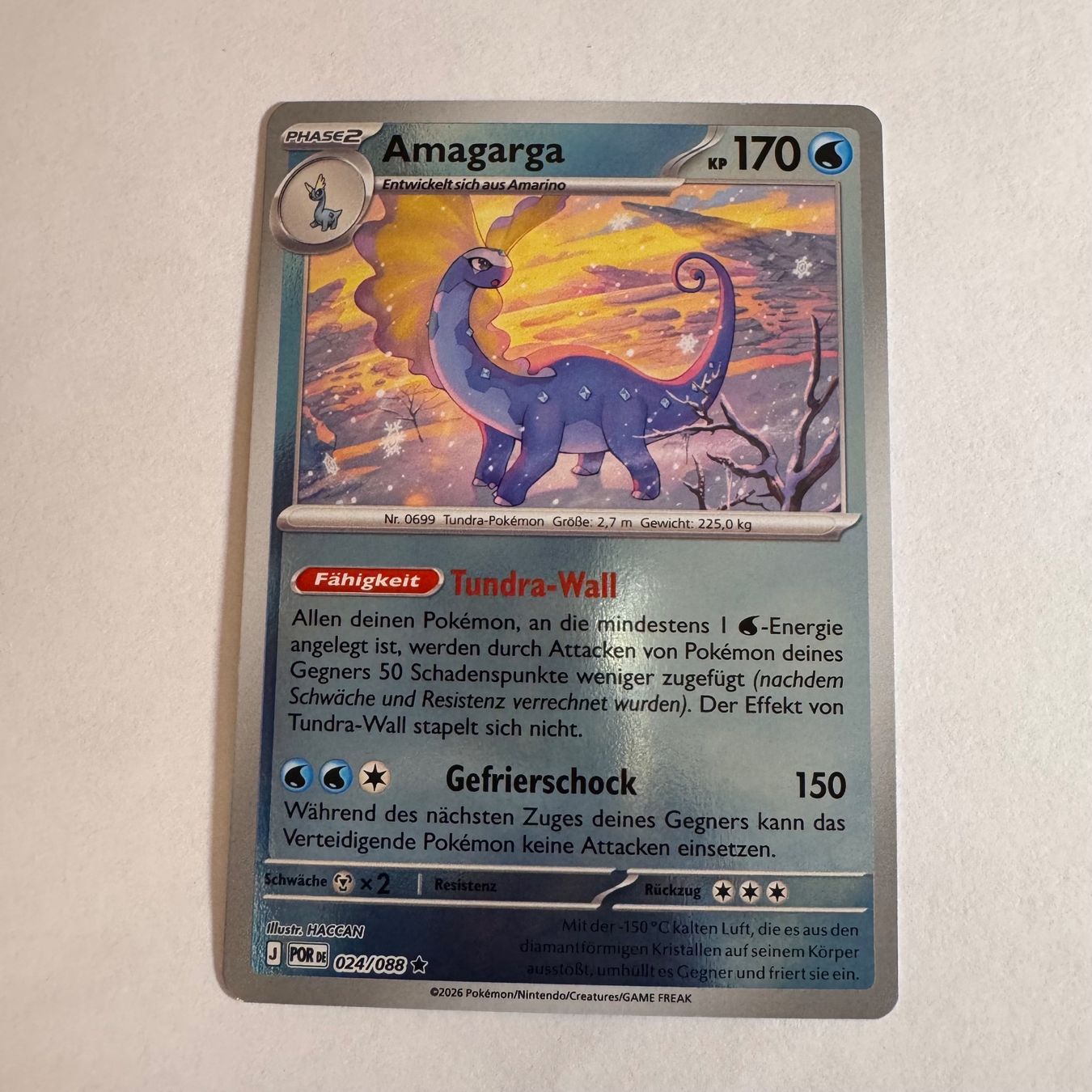 Pokémon Carte collezionabili: Pokémon - POR - Aurorus 24 - DE – Nuovo (secondo la descrizione) da Staad SG venduto da miaCards