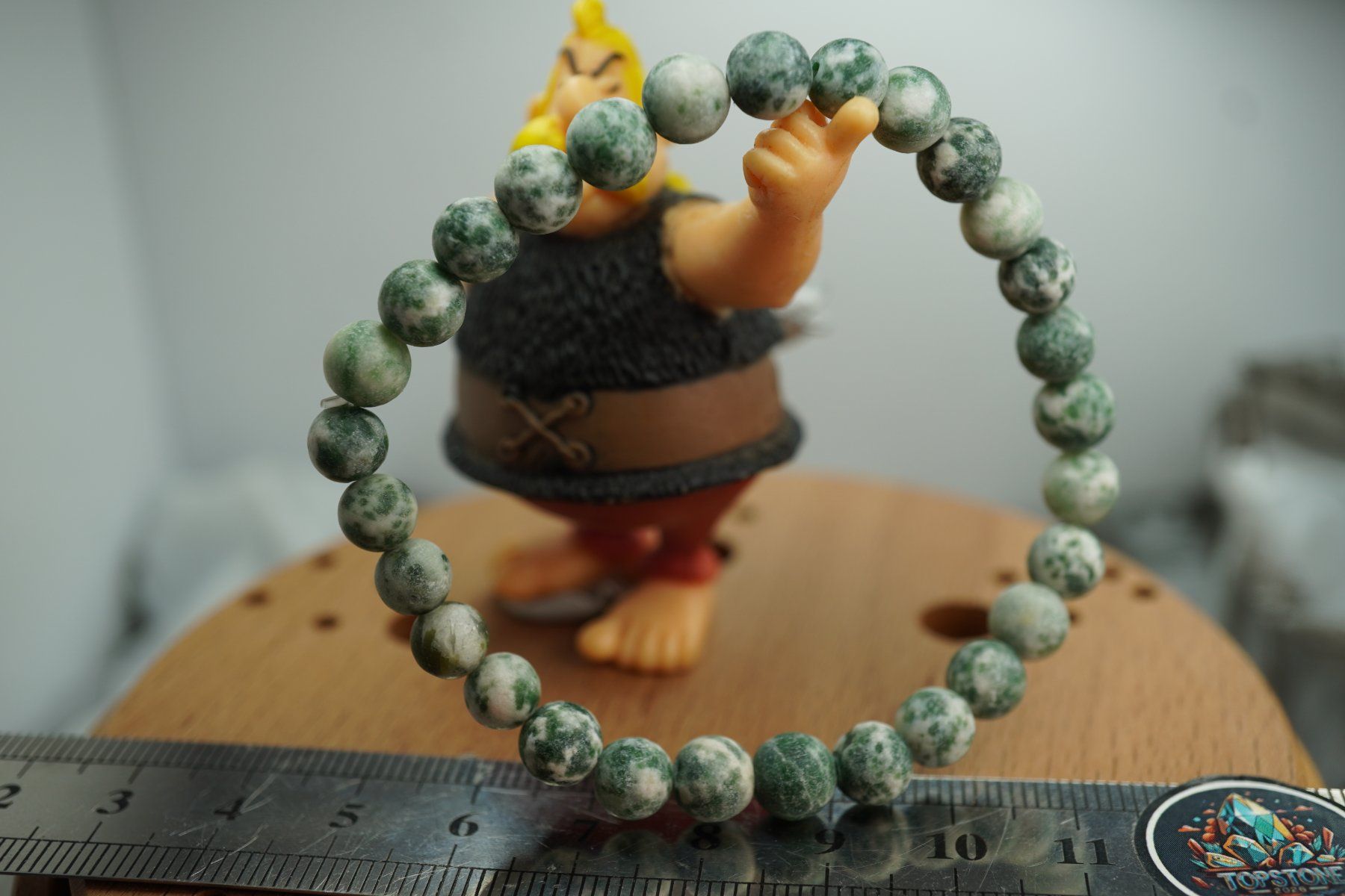 Minerali & Pietre curative: Baum Jaspis     Kugel   Armband    (Räumung!) – Nuovo e nell'imballaggio originale da Eschenbach SG venduto da topstone
