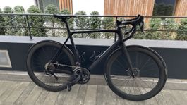 Carbon Rennrad schwarz Grösse 54 Shimano Ultegra Di2