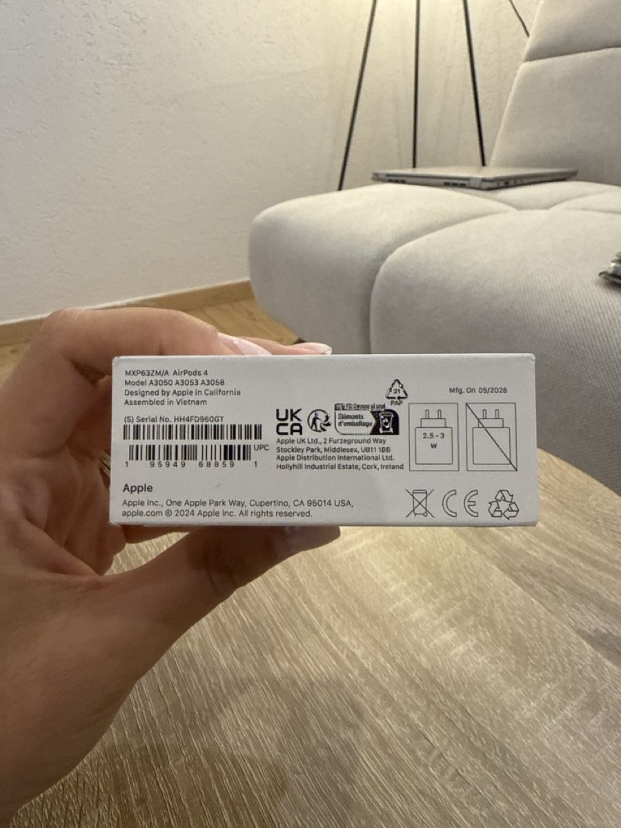 Apple Cuffie: AirPods 4  – Nuovo e nell'imballaggio originale da Aigle venduto da cat_9nly 2