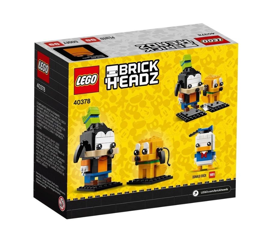 Lego Giocattoli: LEGO - 40378 - BrickHeadz - Goofy & Pluto – Nuovo e nell'imballaggio originale da Basel venduto da Kunterbunt12 2