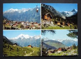 GRÄCHEN Gondelbahn Riedgletscher Hannigalp Bietschhorn