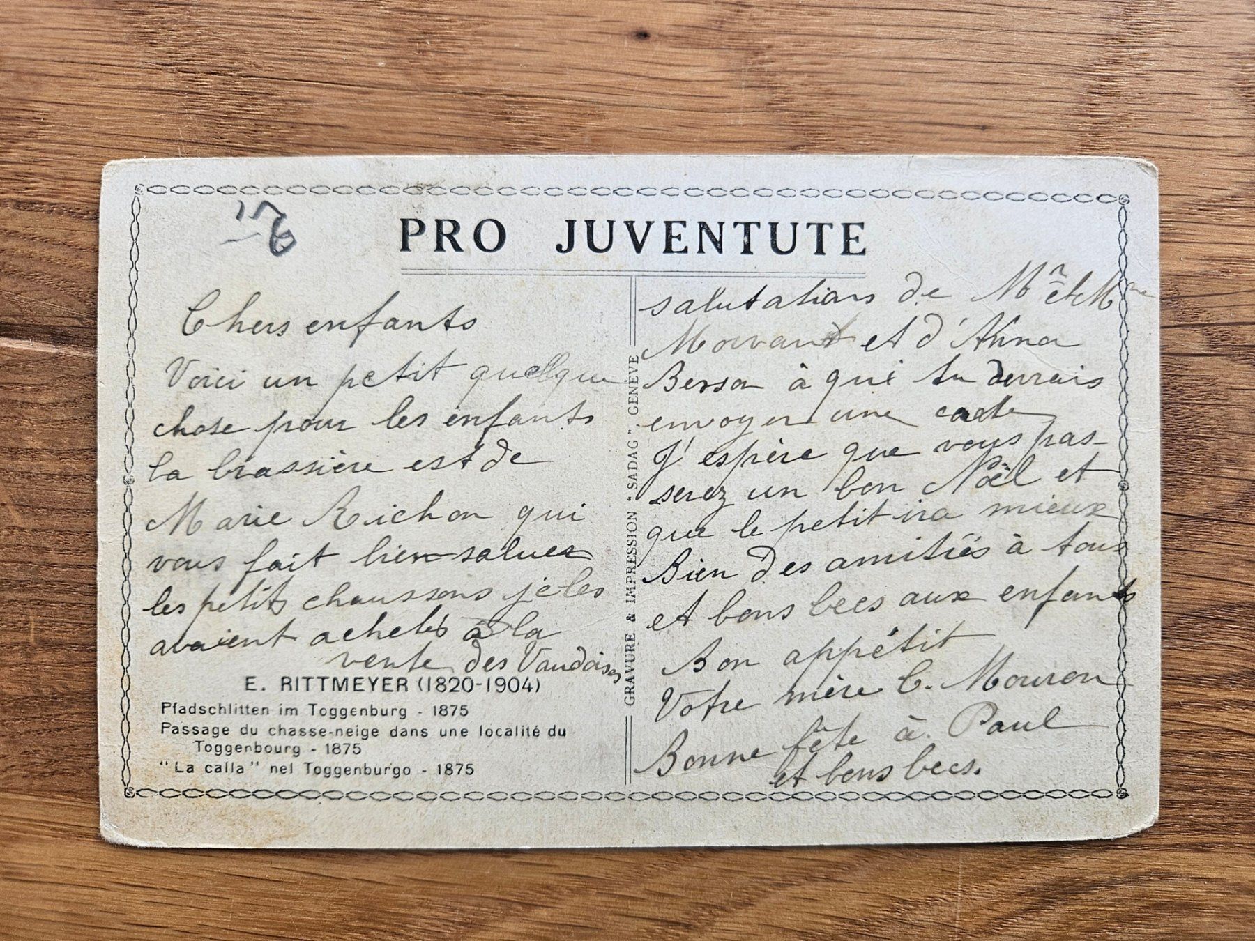 Tutti i francobolli: PJ Karte ab  50 Rp – Usato da Buttikon SZ venduto da Marcelr 1