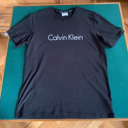 CALVIN KLEIN T-Shirt Gr. M 100% Baumwolle  Farbe: Schwarz