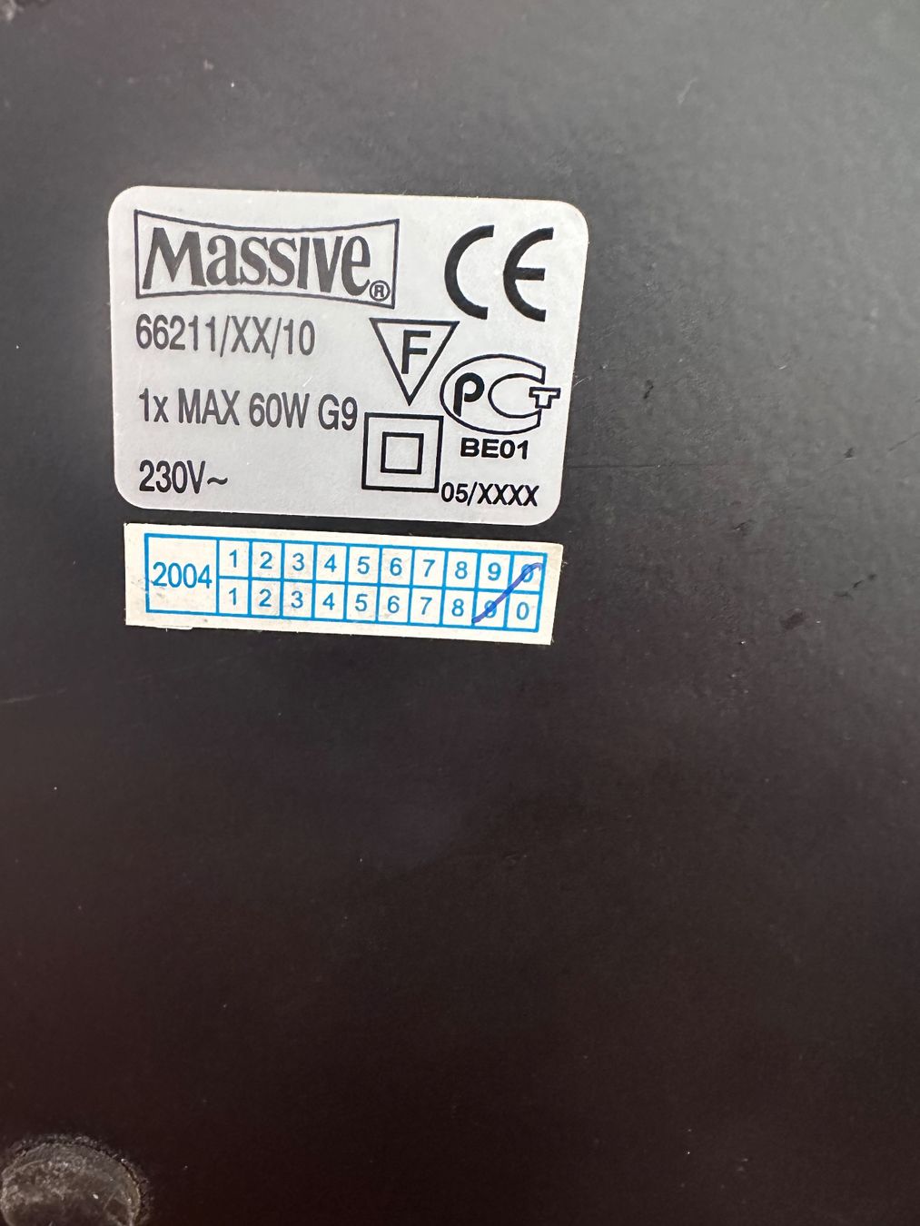 Lampade: Lampe Massive vintage en alu brossé , 2000 – Usato da Lausanne venduto da jul_v9ht 8