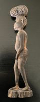 Figur Holz Afrika weiblich Skulptur Handarbeit Deko Sammler