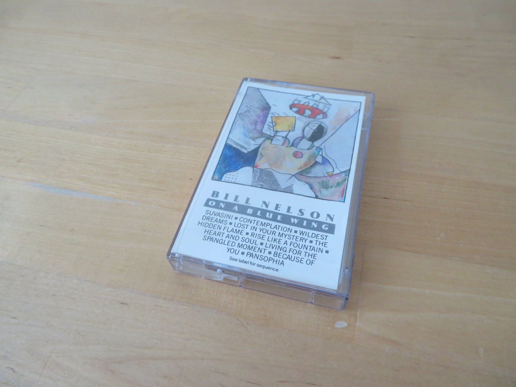 Cassettes audio: BILL NELSON "On a blue Wing" – D'occasion à zürich par Goldimmund 3